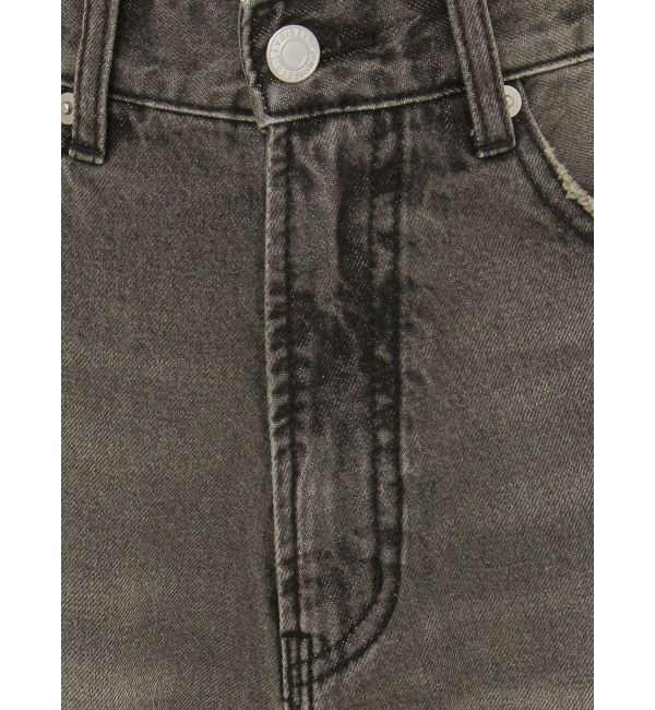 EVRIS「グランジダメージワイドデニムパンツ」|デニム|