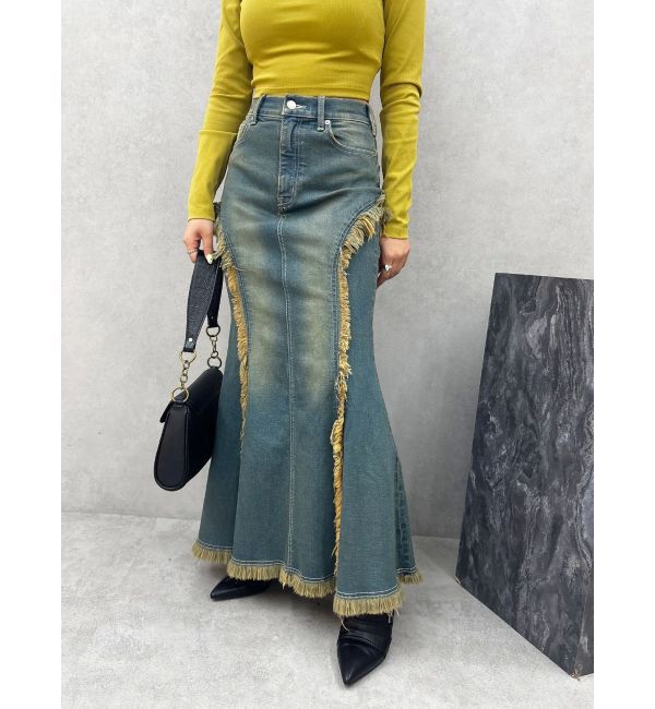 EVRIS「マーメイドデニムスカート」|スカート|