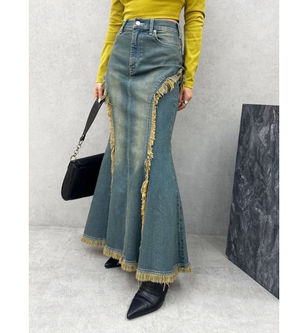 EVRIS「マーメイドデニムスカート」|スカート|