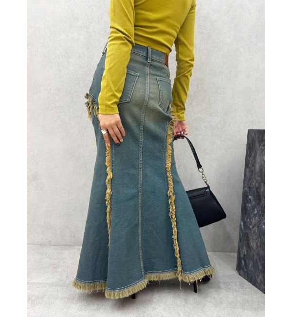 EVRIS「マーメイドデニムスカート」|スカート|