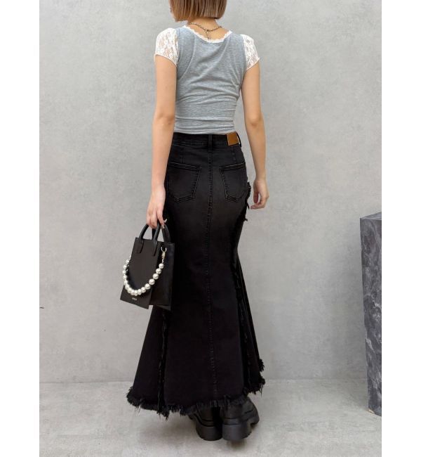 EVRIS「マーメイドデニムスカート」|スカート|