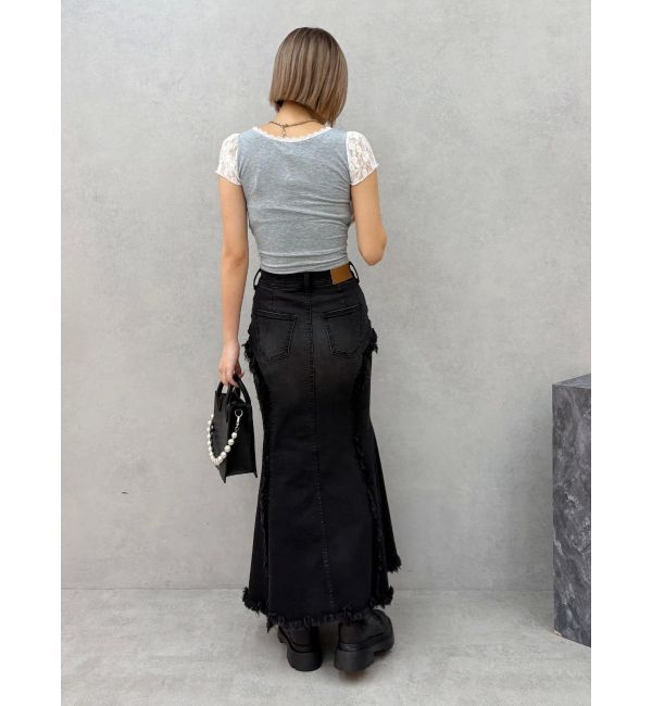 EVRIS「マーメイドデニムスカート」|スカート|