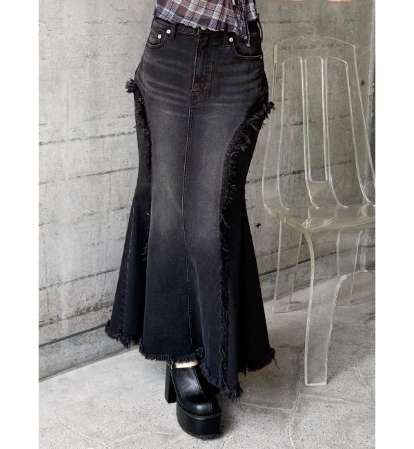 EVRIS「マーメイドデニムスカート」|スカート|