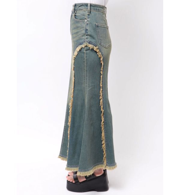 EVRIS「マーメイドデニムスカート」|スカート|