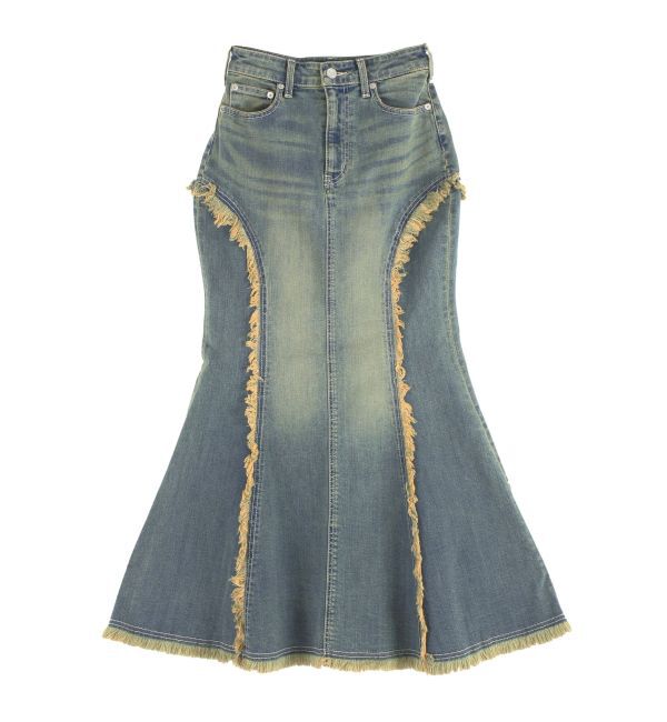 EVRIS「マーメイドデニムスカート」|スカート|