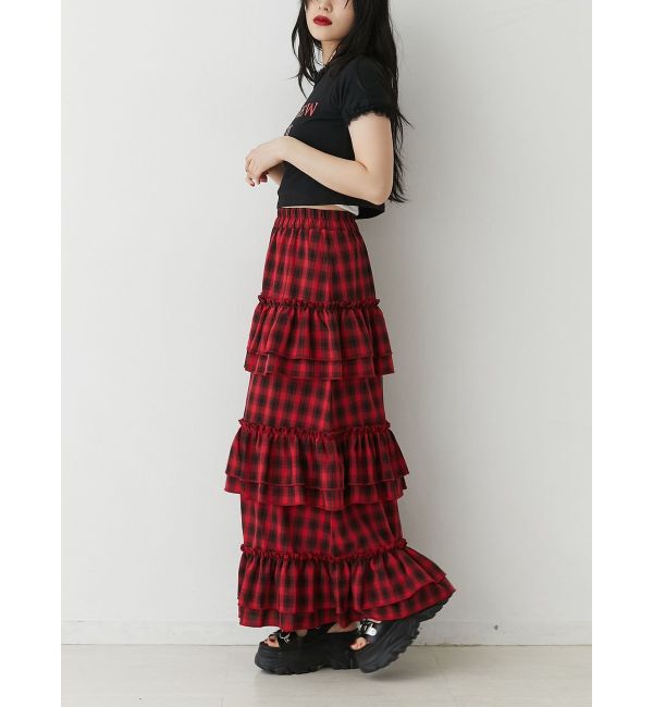 jouetie「メタルロゴレースフィットTシャツ」|Tシャツ・カットソー|