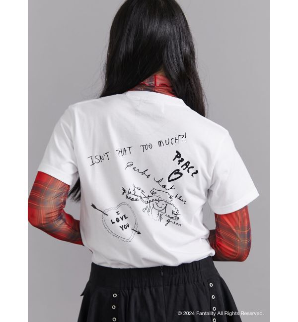 jouetie「【JANIS】Distressed photo print t-shirts【コラボ】」|Tシャツ・カットソー|