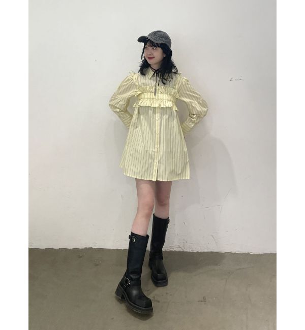 jouetie「ビスチェレイヤードシャツ」|シャツ・ブラウス|