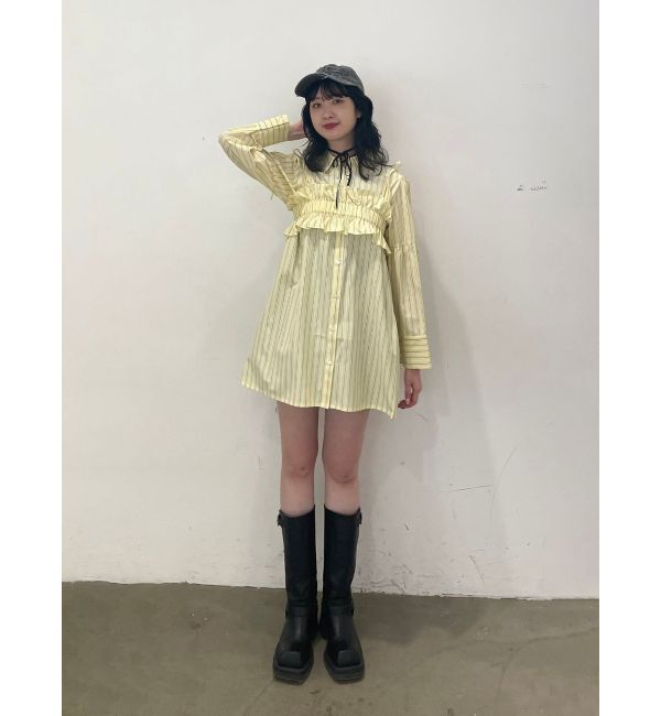 jouetie「ビスチェレイヤードシャツ」|シャツ・ブラウス|