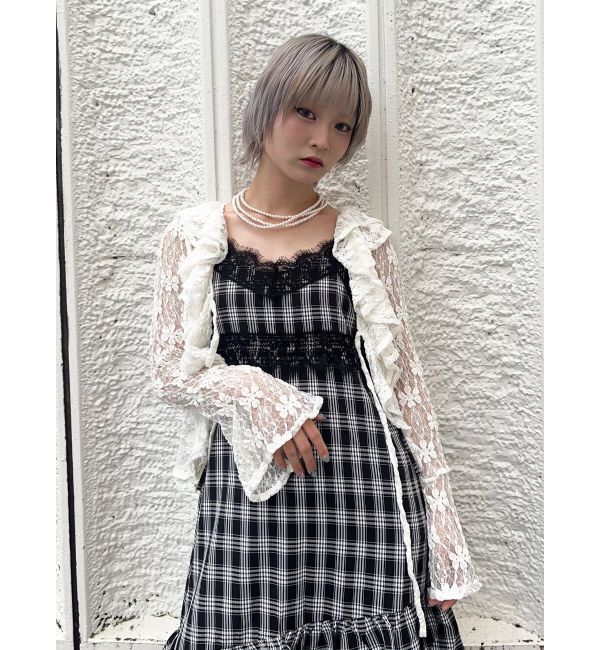 jouetie「ラッフルフリルレースブラウス」|シャツ・ブラウス|