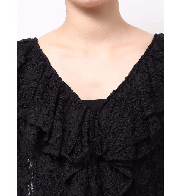 jouetie「ラッフルフリルレースブラウス」|シャツ・ブラウス|