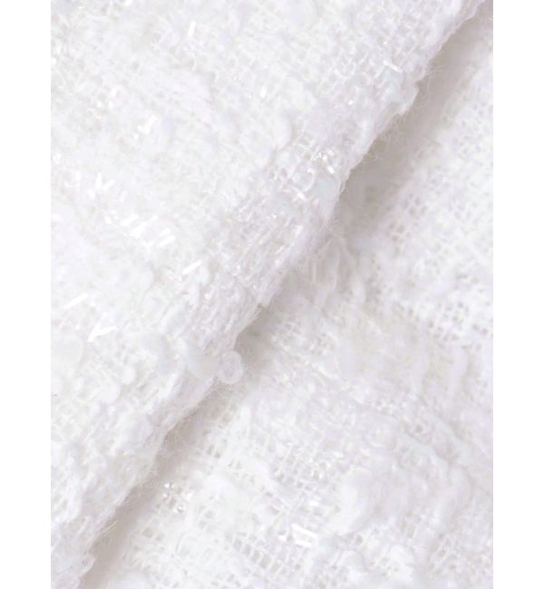 GYDA「フロントボタン2WAY FANCYTWEEDブラウス」|シャツ・ブラウス|