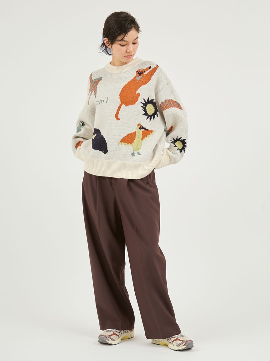 emmi atelier「【Global warming】 ジャガードニットトップス」|ニット・セーター|