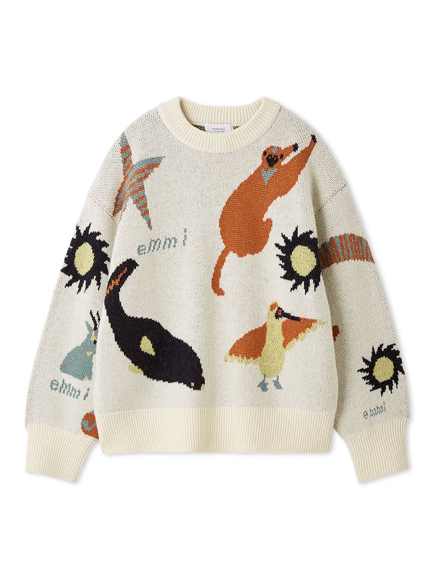 emmi atelier「【Global warming】 ジャガードニットトップス」|ニット・セーター|