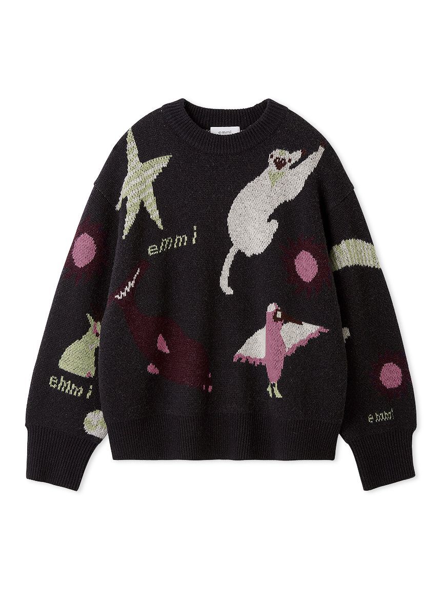 emmi atelier「【Global warming】 ジャガードニットトップス」|ニット・セーター|DNVY