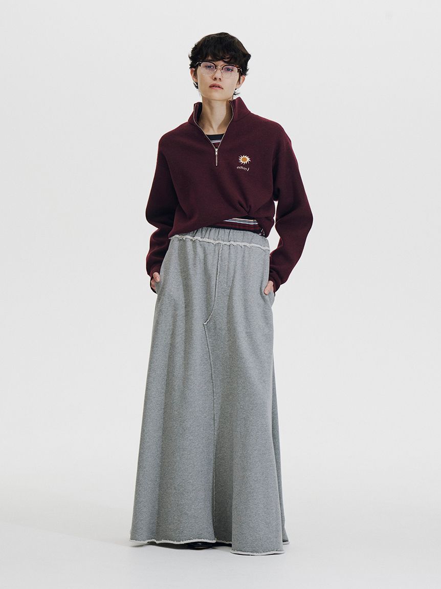 emmi atelier「【Global warming】ボーダーニットトップス」|ニット・セーター|