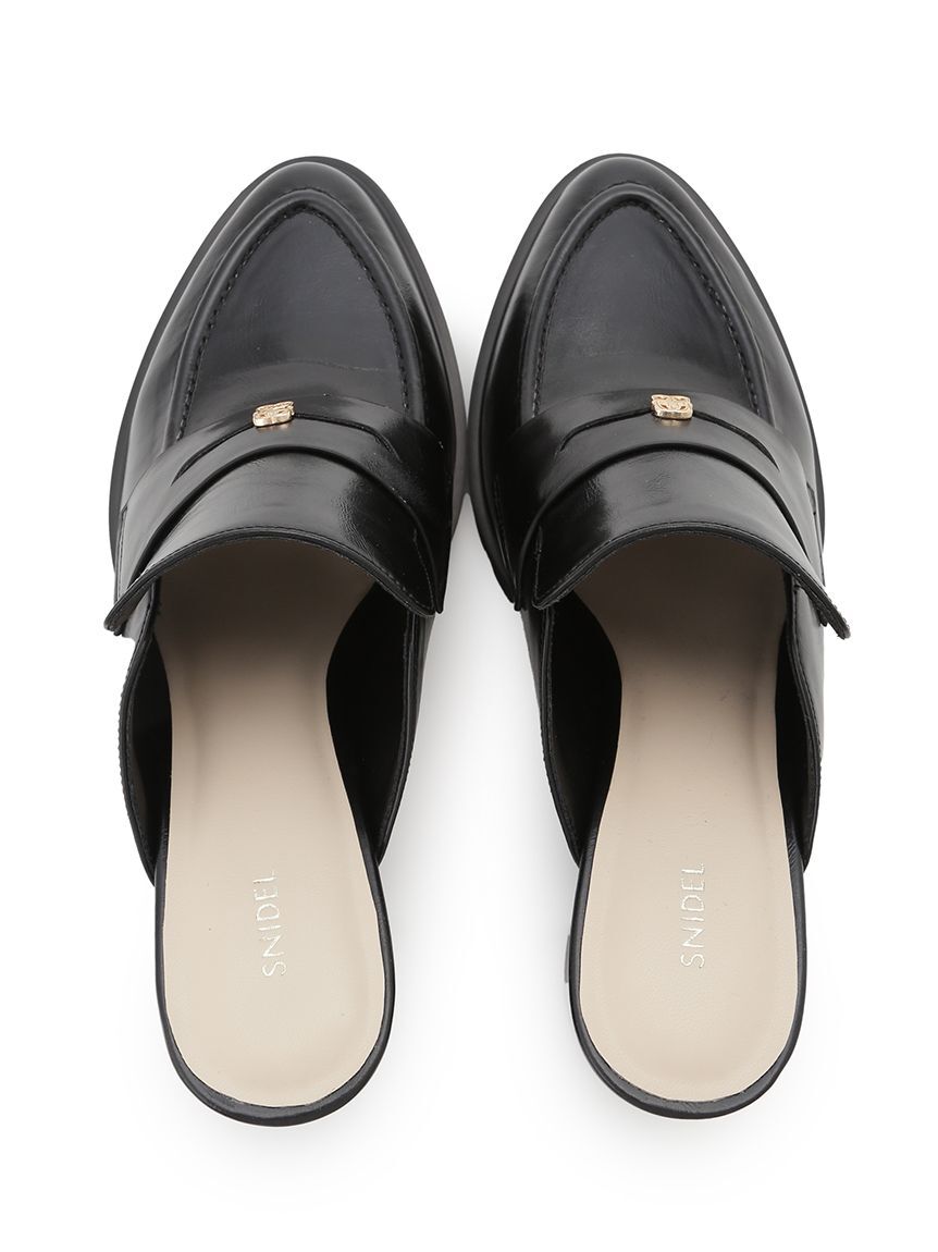 SNIDEL「ローファーサボ」|サンダル|