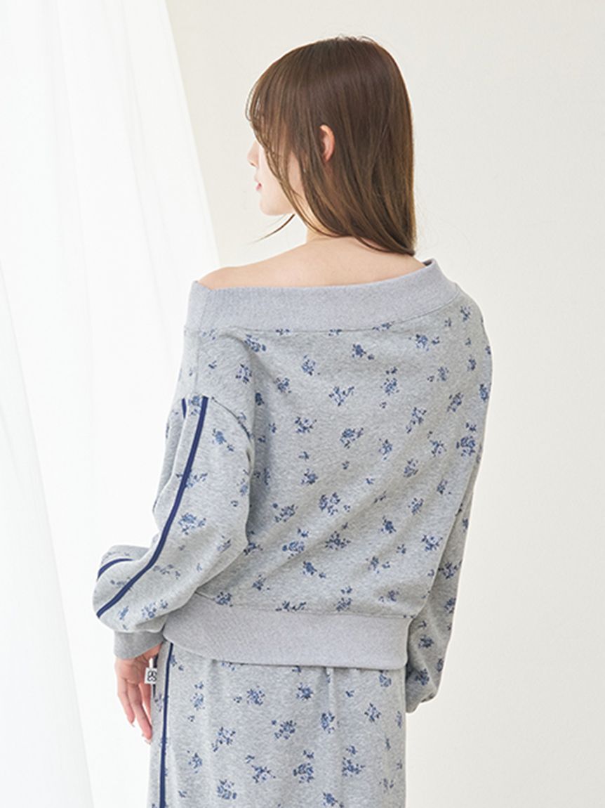 SNIDEL「【WEB限定カラーあり】UVカットワンショルスウェットプルオーバー」|スウェット・ジャージ|