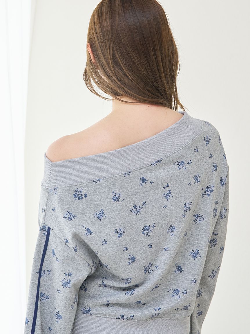 SNIDEL「【WEB限定カラーあり】UVカットワンショルスウェットプルオーバー」|スウェット・ジャージ|