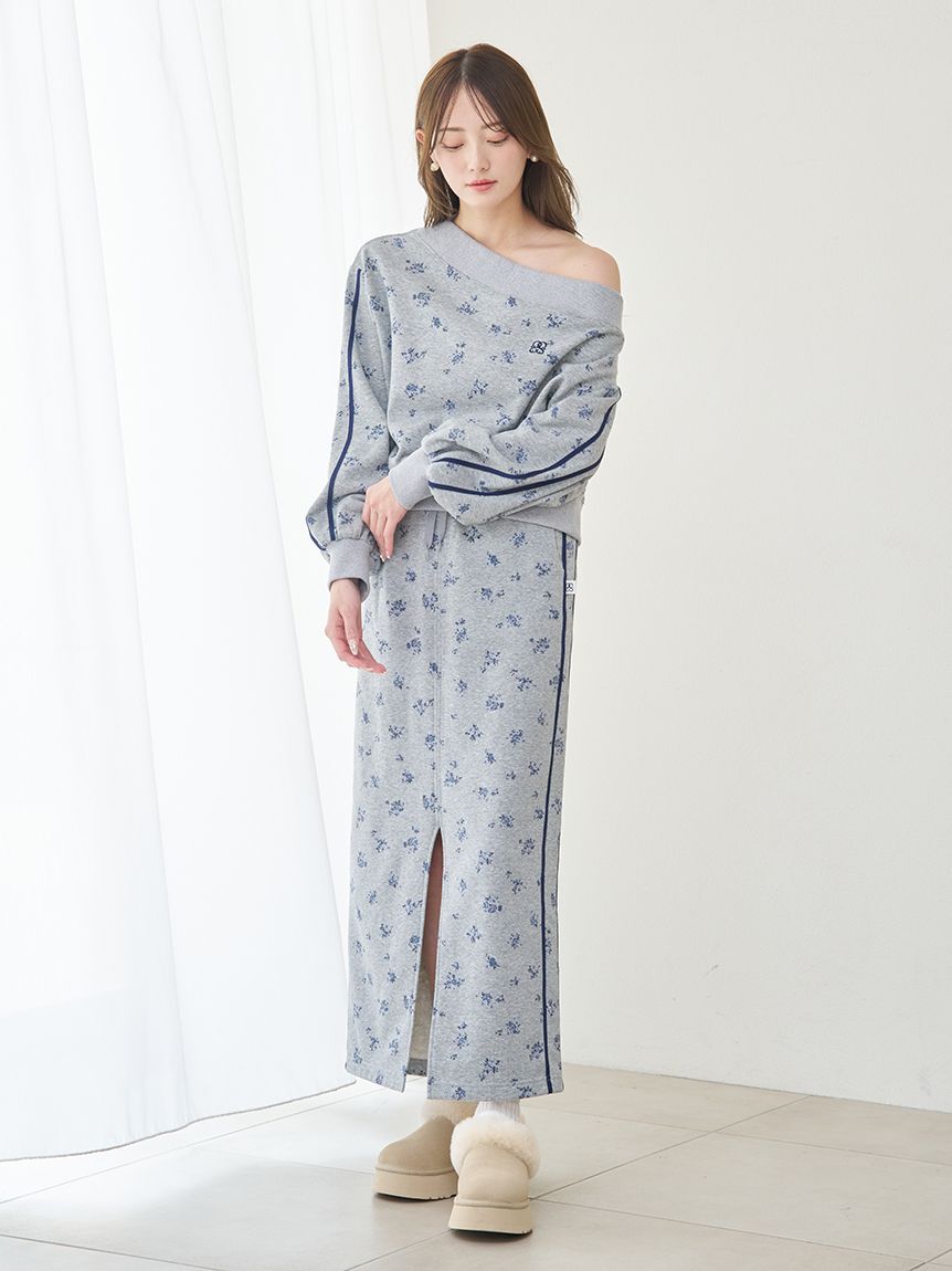 SNIDEL「【WEB限定カラーあり】UVカットワンショルスウェットプルオーバー」|スウェット・ジャージ|