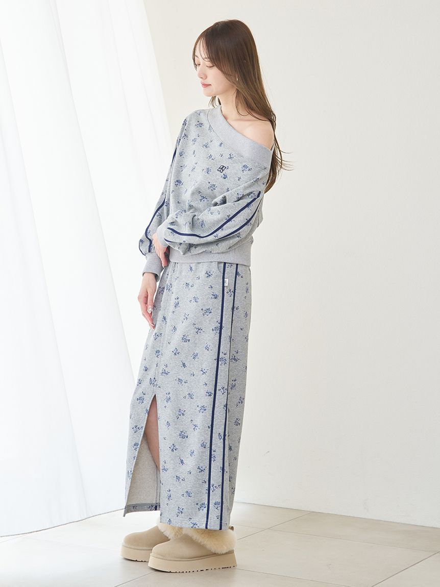 SNIDEL「【WEB限定カラーあり】UVカットワンショルスウェットプルオーバー」|スウェット・ジャージ|