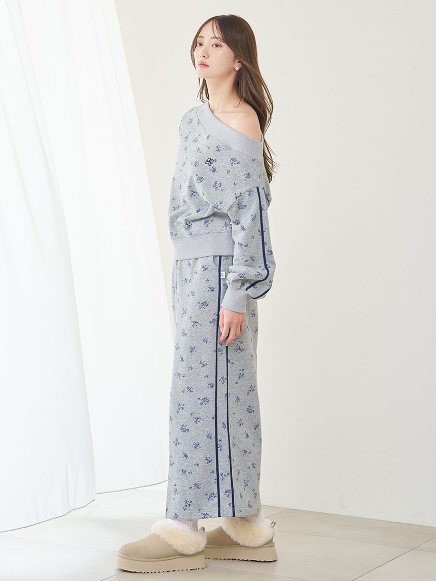 SNIDEL「【WEB限定カラーあり】UVカットワンショルスウェットプルオーバー」|スウェット・ジャージ|