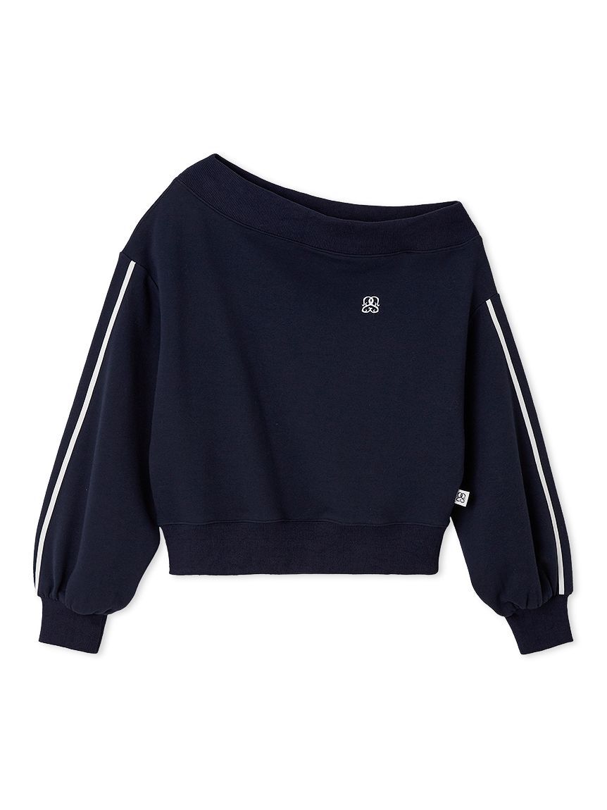 SNIDEL「【WEB限定カラーあり】UVカットワンショルスウェットプルオーバー」|スウェット・ジャージ|