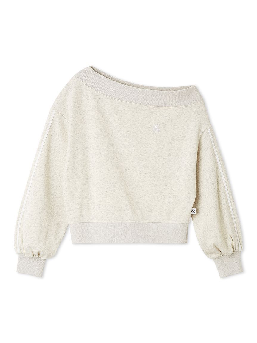 SNIDEL「【WEB限定カラーあり】UVカットワンショルスウェットプルオーバー」|スウェット・ジャージ|