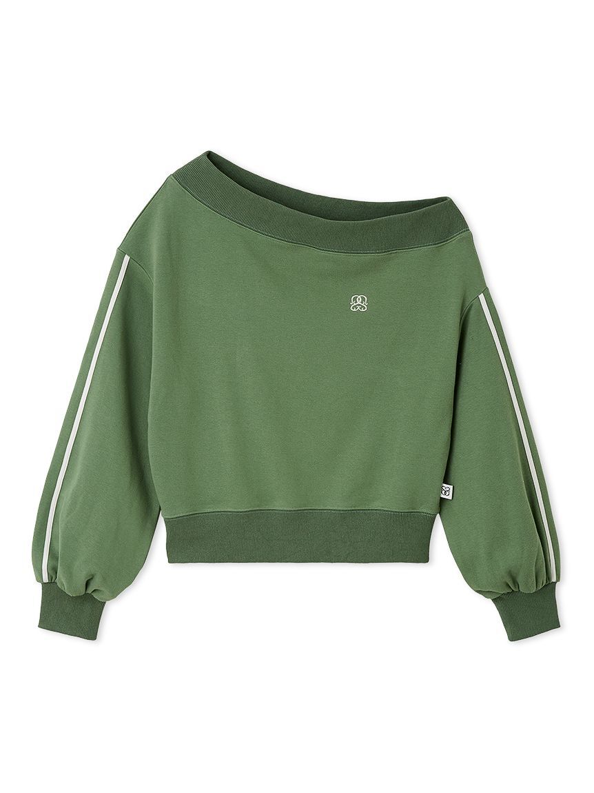 SNIDEL「【WEB限定カラーあり】UVカットワンショルスウェットプルオーバー」|スウェット・ジャージ|