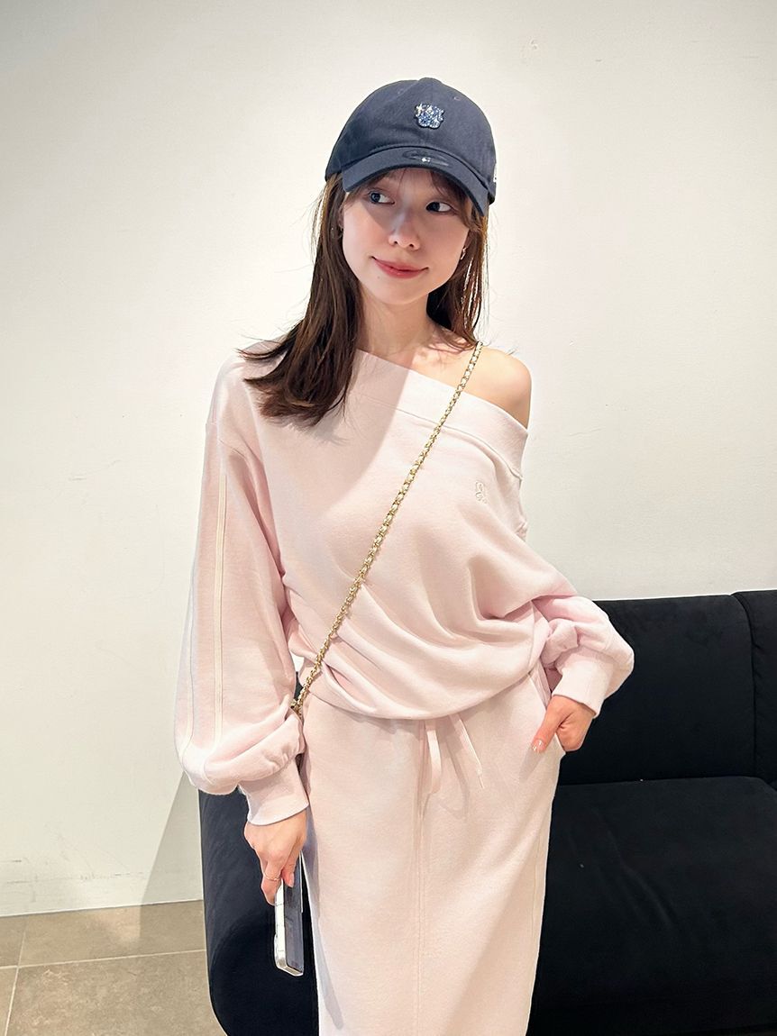 SNIDEL「【WEB限定カラーあり】UVカットワンショルスウェットプルオーバー」|スウェット・ジャージ|LPNK