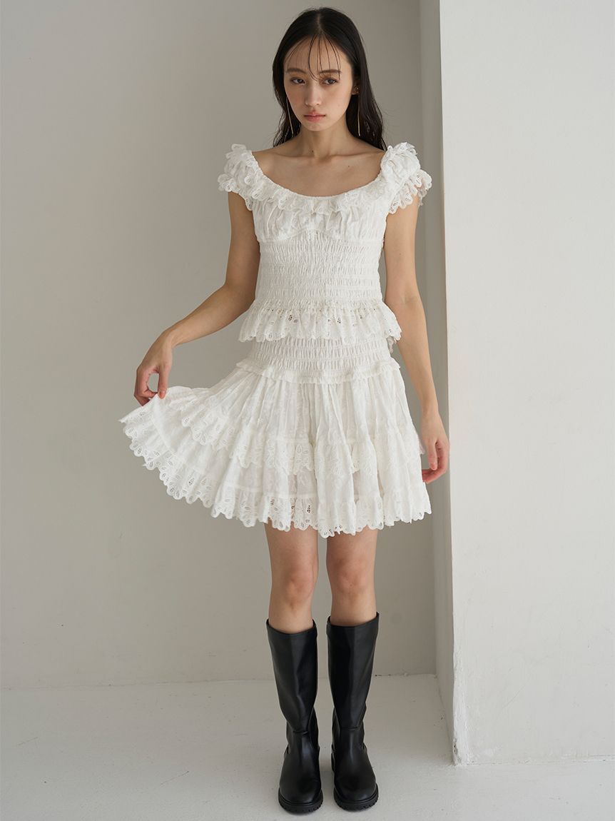 SNIDEL「コットンシャーリングブラウス」|シャツ・ブラウス|