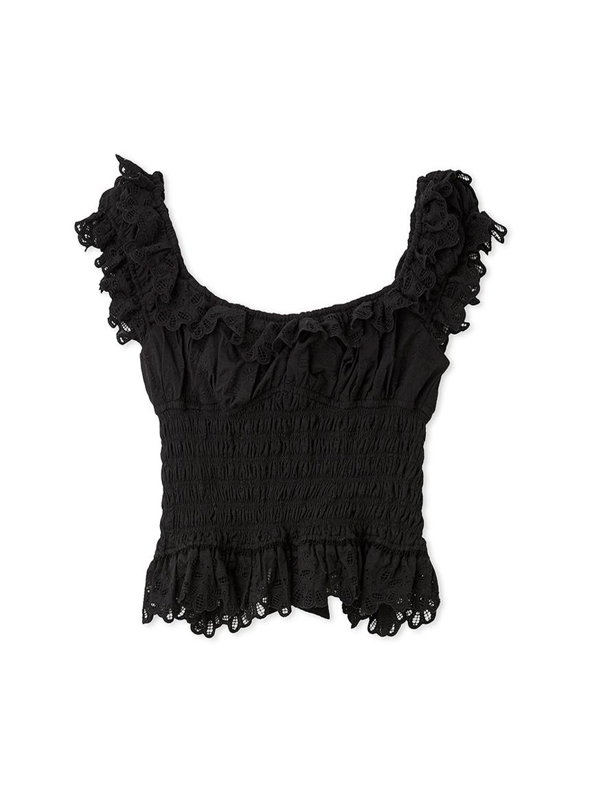 SNIDEL「コットンシャーリングブラウス」|シャツ・ブラウス|