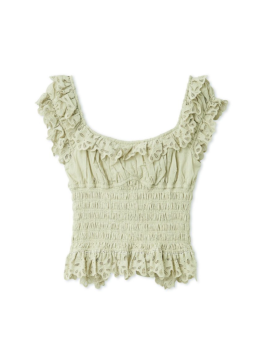 SNIDEL「コットンシャーリングブラウス」|シャツ・ブラウス|