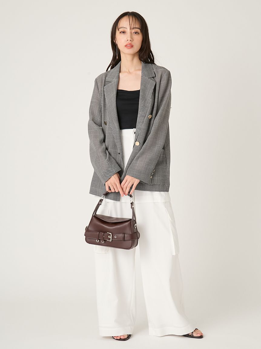 FRAY I.D「バックルデザインミドルバッグ」|ハンドバッグ|