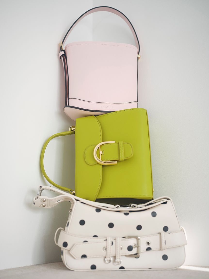 FRAY I.D「バックルデザインミドルバッグ」|ハンドバッグ|