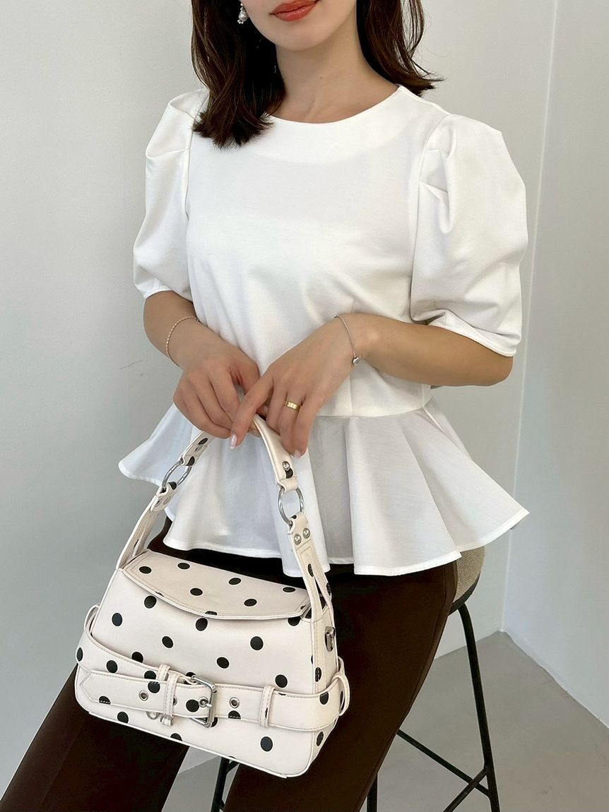 FRAY I.D「バックルデザインミドルバッグ」|ハンドバッグ|