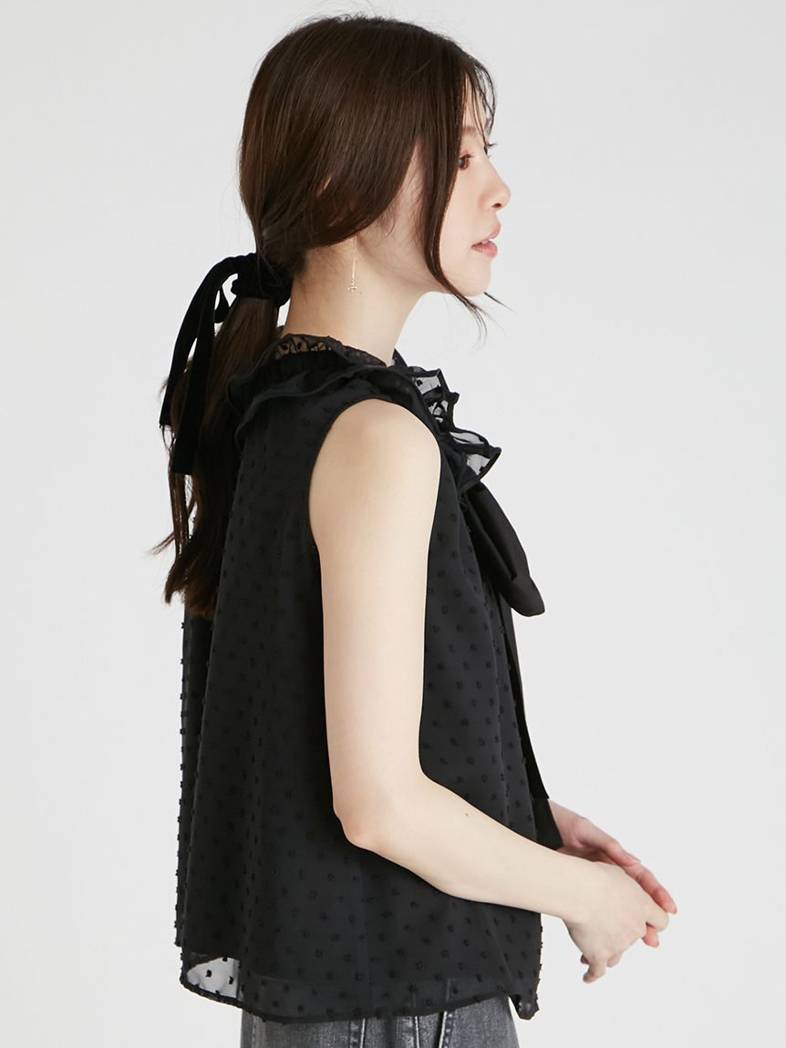 CELFORD「フルールカラーリボンブラウス」|シャツ・ブラウス|