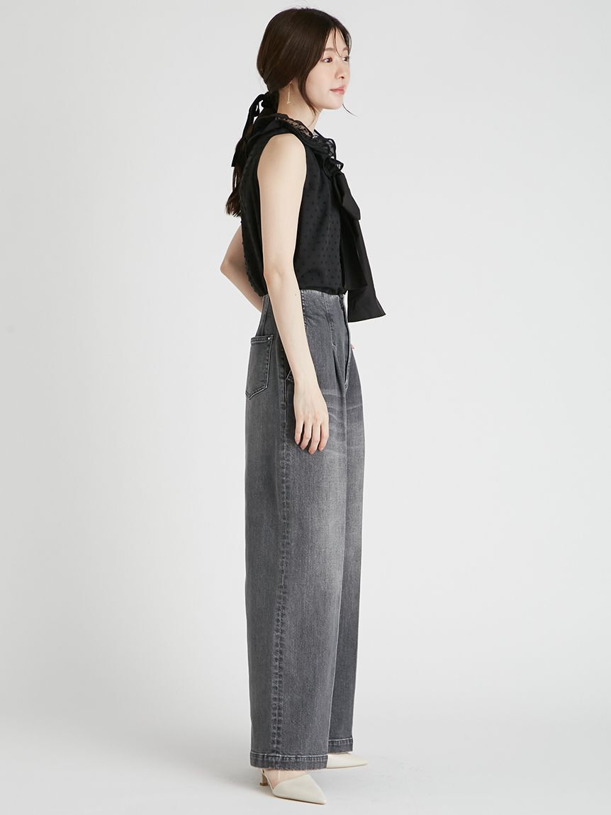 CELFORD「フルールカラーリボンブラウス」|シャツ・ブラウス|