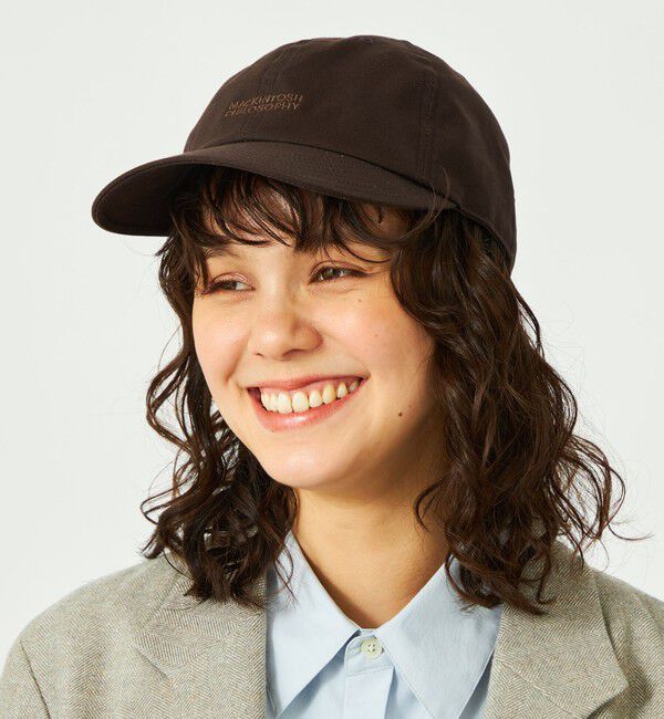 MACKINTOSH PHILOSOPHY「GREY LABEL ロゴキャップ」|キャップ・キャスケット|