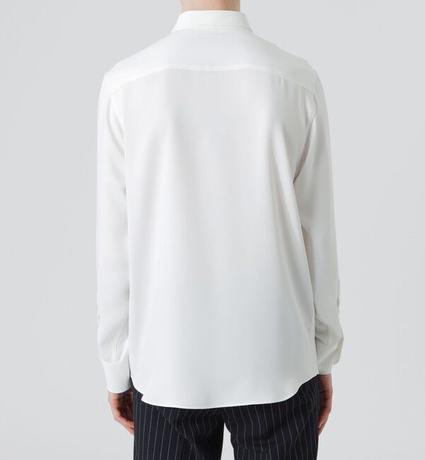  「サテンリボンタイ シャツ」|シャツ・ブラウス|