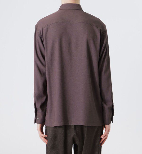  「ダイヤブレイドレースコンビシャツ」|シャツ・ブラウス|