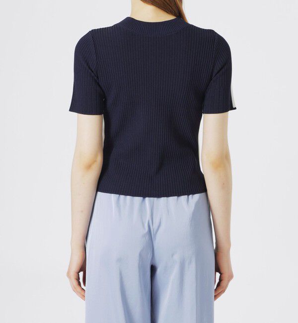  「【手洗い可】【ドラマ着用商品】2フェイスハーフスリーブニット」|ニット・セーター|