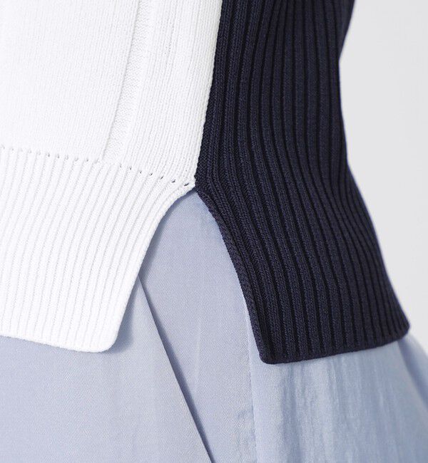  「【手洗い可】【ドラマ着用商品】2フェイスハーフスリーブニット」|ニット・セーター|