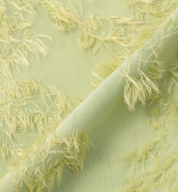  「カットジャカードシアートップス」|シャツ・ブラウス|