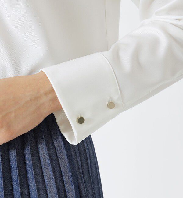  「ギャザークロップドシャツ」|シャツ・ブラウス|