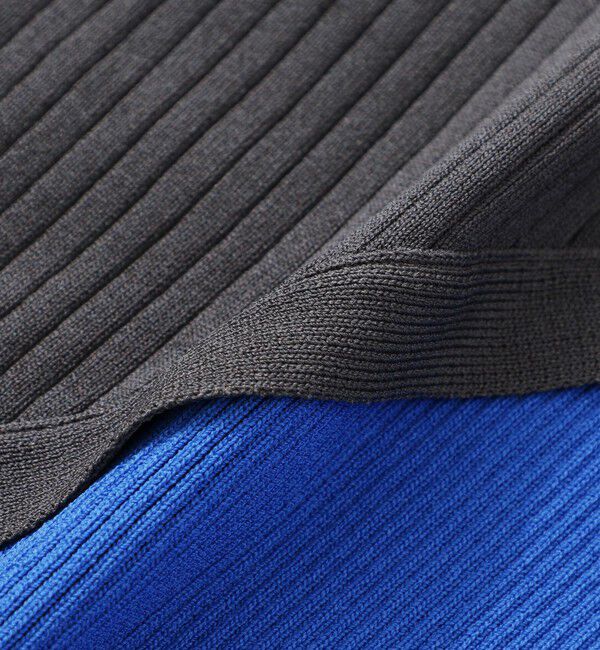  「ブロッキングカットアウトニット」|ニット・セーター|