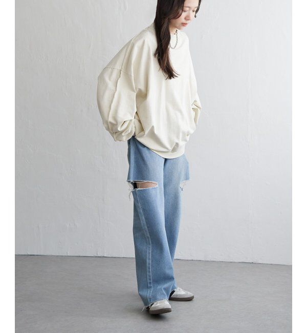 VENCE share style「インサイドアウトプルオーバー」|スウェット・ジャージ|