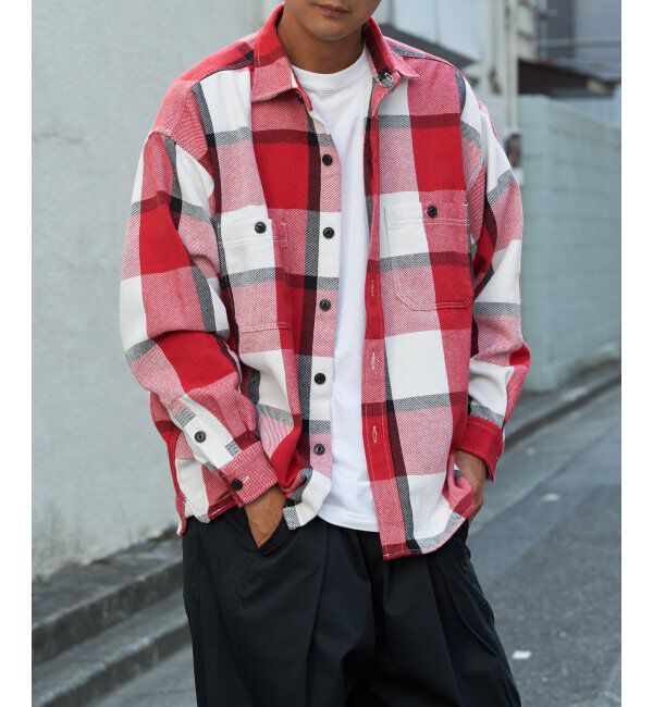 VENCE share style「TCヘビーネルシャツ」|シャツ・ブラウス|