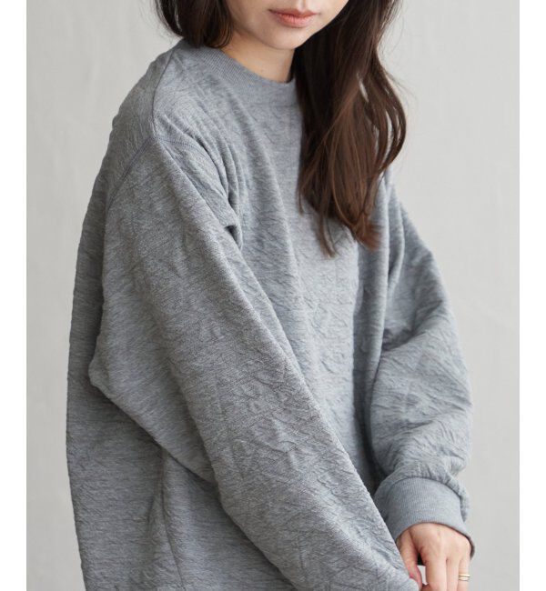 VENCE share style「フクレジャガードプルオーバー」|その他|グレー