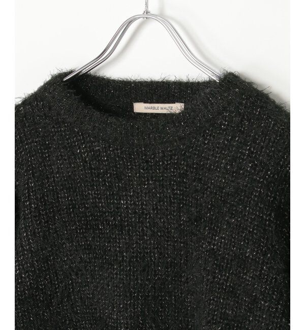 VENCE share style「6G片畦ラメシャギープルオーバー」|ニット・セーター|